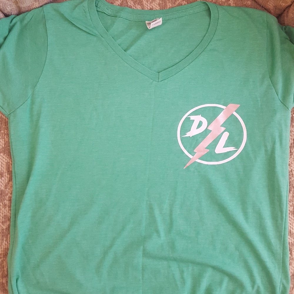 New Fitted Diesel Lovin V-Neck T-shirt